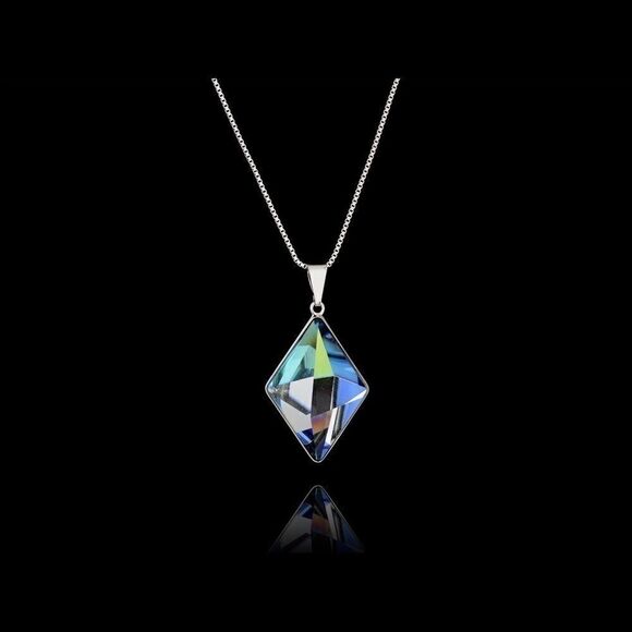 Swarovski Crystal authentic White Rhodium plated - Picture 1 of 7
